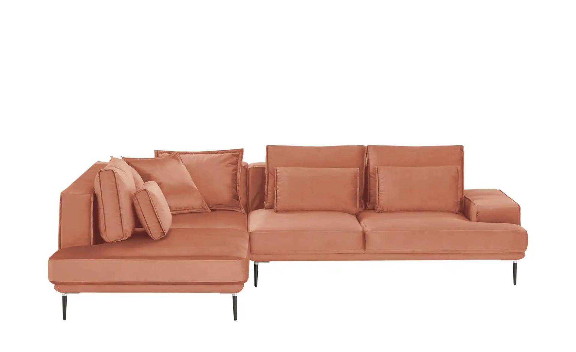 Twist Ecksofa  Livio ¦ orange ¦ Maße (cm): B: 293 H: 90 T: 225 Polstermöbel > Sofas > Ecksofas - Möbel Kraft