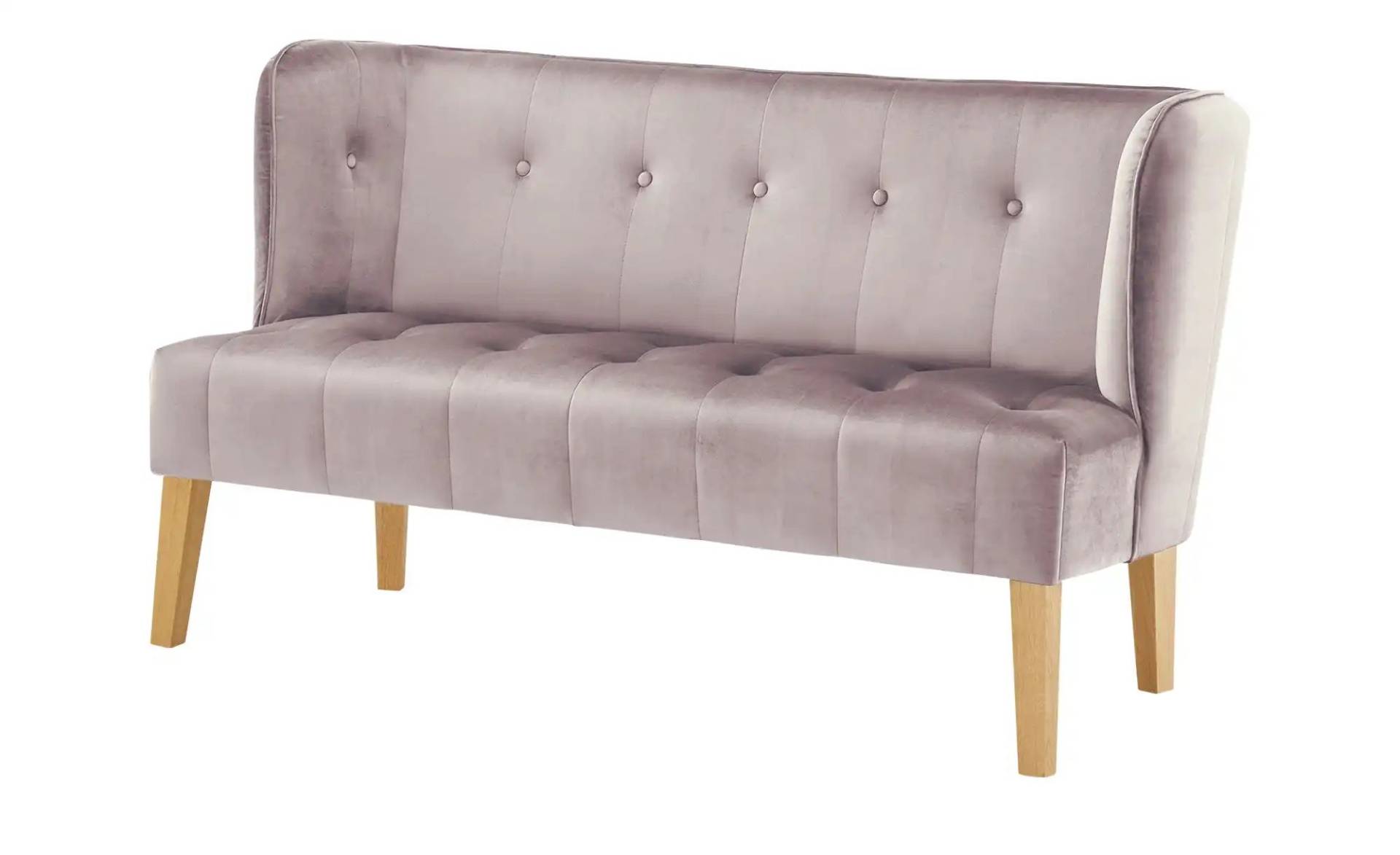 switch Küchensofa  Samt Bella ¦ rosa/pink ¦ Maße (cm): B: 158 H: 90 T: 69 Bänke > Einzelbänke - Höffner