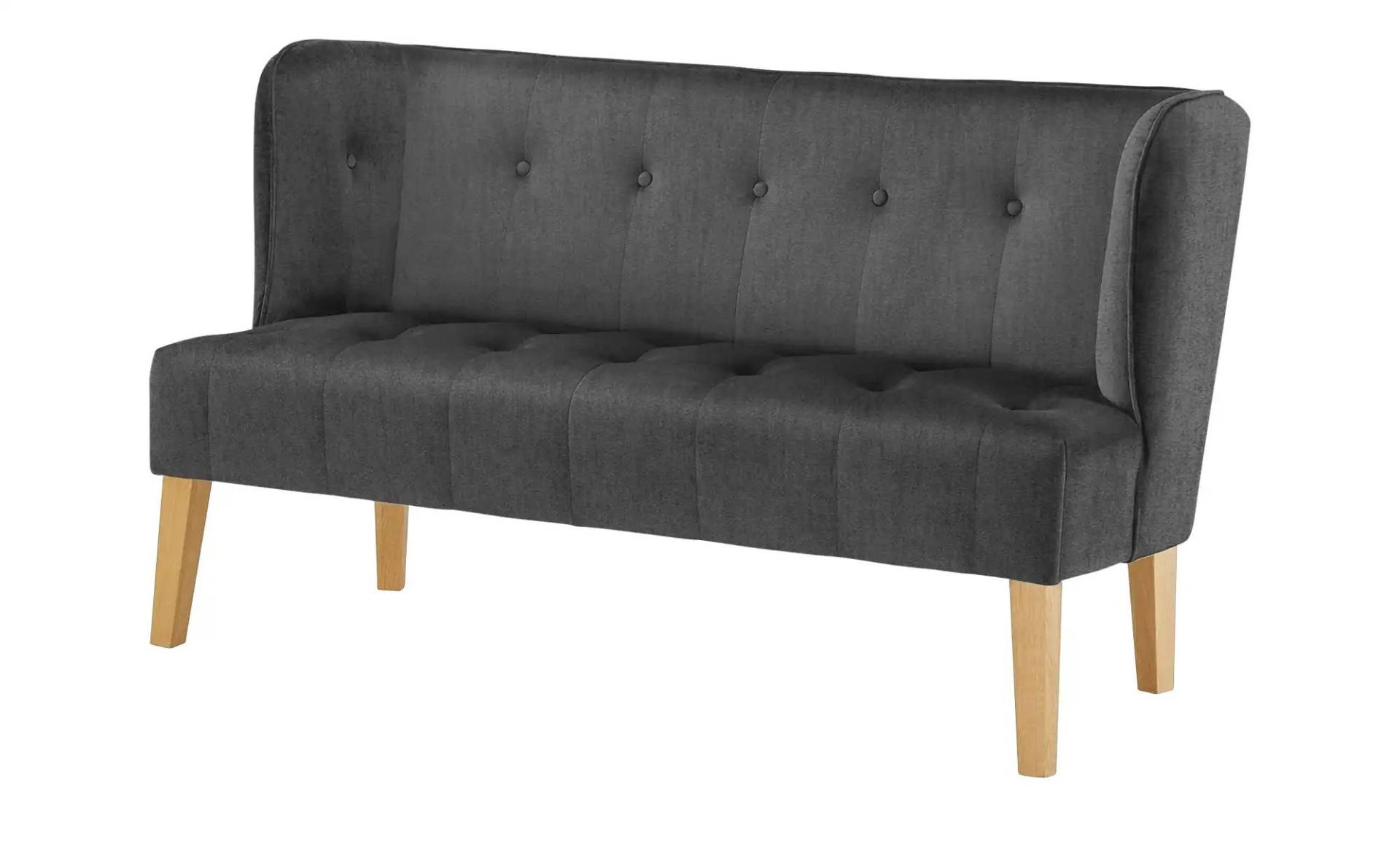 switch Küchensofa Samt  Bella ¦ schwarz ¦ Maße (cm): B: 158 H: 90 T: 69 Bänke > Einzelbänke - Höffner