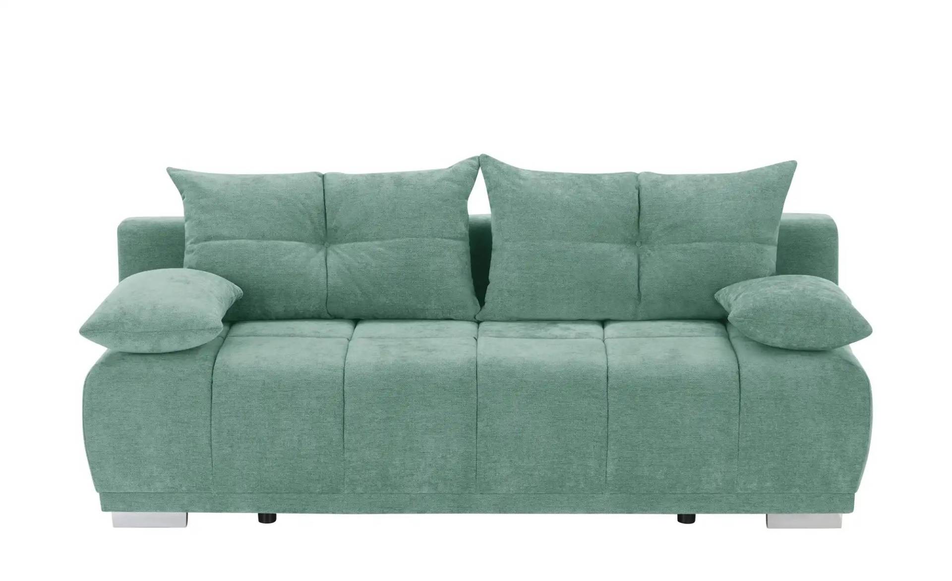 switch Schlafsofa mit Boxspringpolsterung  Gala ¦ grün ¦ Maße (cm): B: 208 H: 92 T: 102.0 Polstermöbel > Sofas > 2-Sitzer - Höffner
