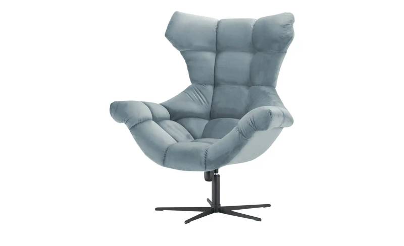 switch Sessel aus Samt Sensi ¦ blau ¦ Maße (cm): B: 103 H: 119 T: 84.0 Polstermöbel > Sessel > Relaxsessel - Höffner