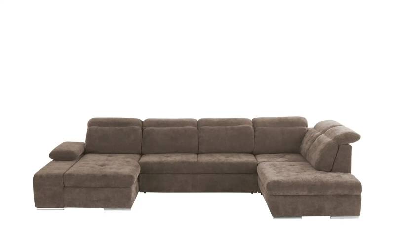 switch Wohnlandschaft  Avilla ¦ braun ¦ Maße (cm): B: 355 H: 86 T: 234.0 Polstermöbel > Sofas > Schlafsofas - Höffner
