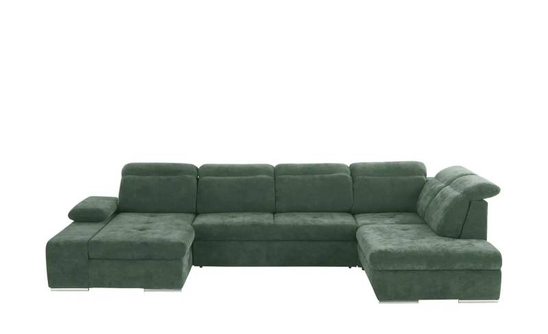 switch Wohnlandschaft  Avilla ¦ grün ¦ Maße (cm): B: 355 H: 86 T: 234.0 Polstermöbel > Sofas > Wohnlandschaften - Höffner