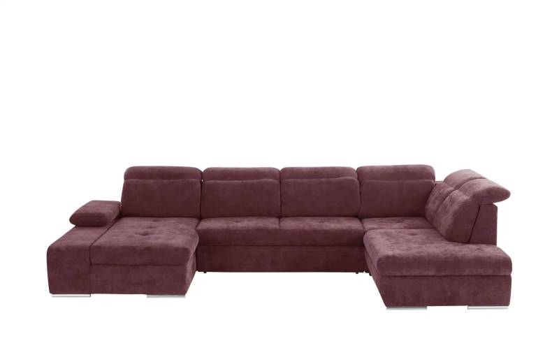 switch Wohnlandschaft  Avilla ¦ rot ¦ Maße (cm): B: 355 H: 86 T: 234.0 Polstermöbel > Sofas > Wohnlandschaften - Höffner