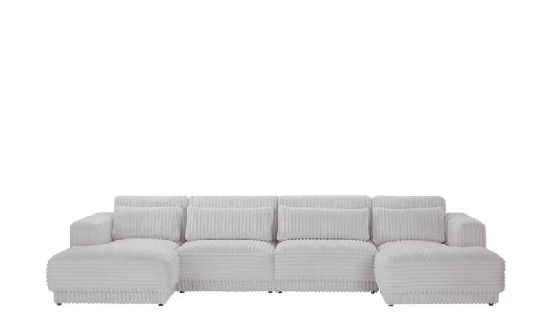 switch Wohnlandschaft  Torrino ¦ grau ¦ Maße (cm): B: 420 H: 95 T: 173.0 Polstermöbel > Sofas > Wohnlandschaften - Höffner