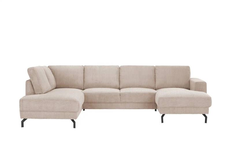 switch Wohnlandschaft  aus Cord Brazil ¦ beige ¦ Maße (cm): B: 303 H: 78 T: 200.0 Polstermöbel > Sofas > Wohnlandschaften - Höffner