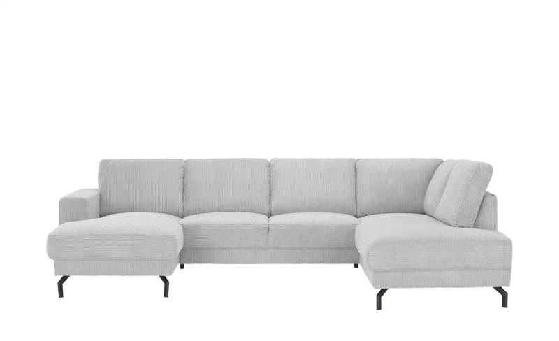 switch Wohnlandschaft  aus Cord Brazil ¦ grau ¦ Maße (cm): B: 303 H: 78 T: 200.0 Polstermöbel > Sofas > Wohnlandschaften - Höffner