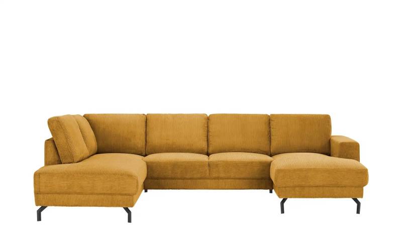switch Wohnlandschaft  aus Cord Brazil ¦ orange ¦ Maße (cm): B: 303 H: 78 T: 200.0 Polstermöbel > Sofas > Wohnlandschaften - Höffner