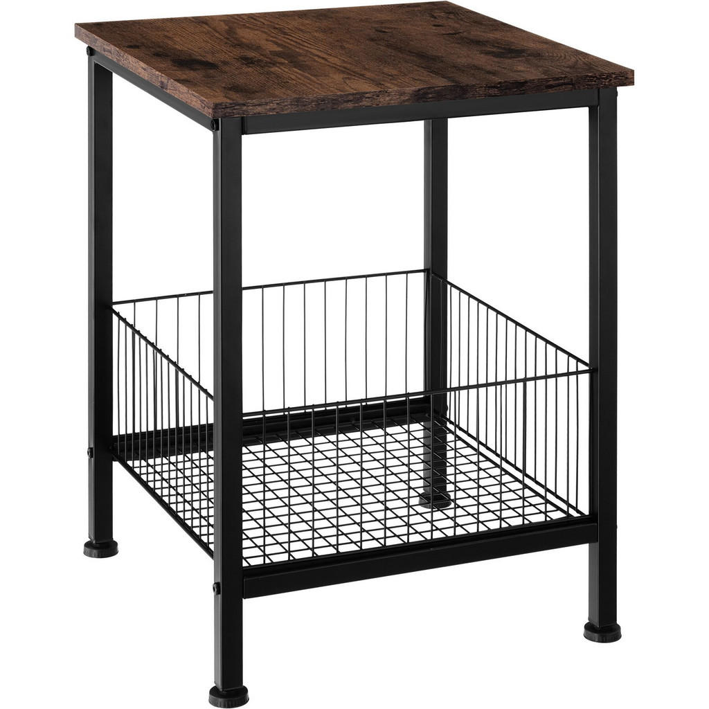 tectake Beistelltisch, Rost, Holzwerkstoff, Beton Optik, 40x55.5x40 cm, Wohnzimmer, Wohnzimmertische, Beistelltische tectake Beistelltisch, Rost, Holzwerkstoff, Beton Optik, 40x55.5x40 cm, Wohnzimmer, Wohnzimmertische, Beistelltische von tectake