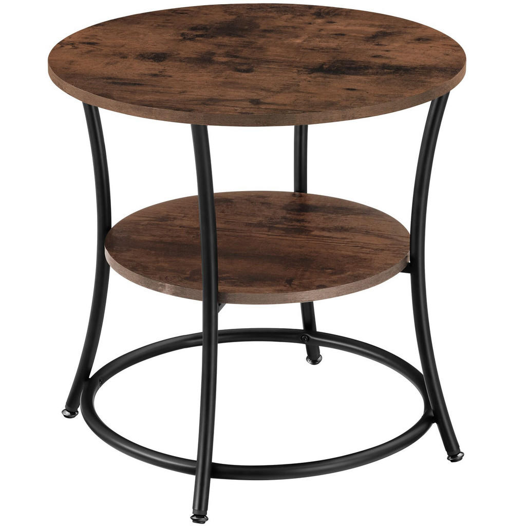 tectake Beistelltisch, Rost, Holzwerkstoff, Beton Optik, 55x56x55 cm, Wohnzimmer, Wohnzimmertische, Beistelltische tectake Beistelltisch, Rost, Holzwerkstoff, Beton Optik, 55x56x55 cm, Wohnzimmer, Wohnzimmertische, Beistelltische von tectake