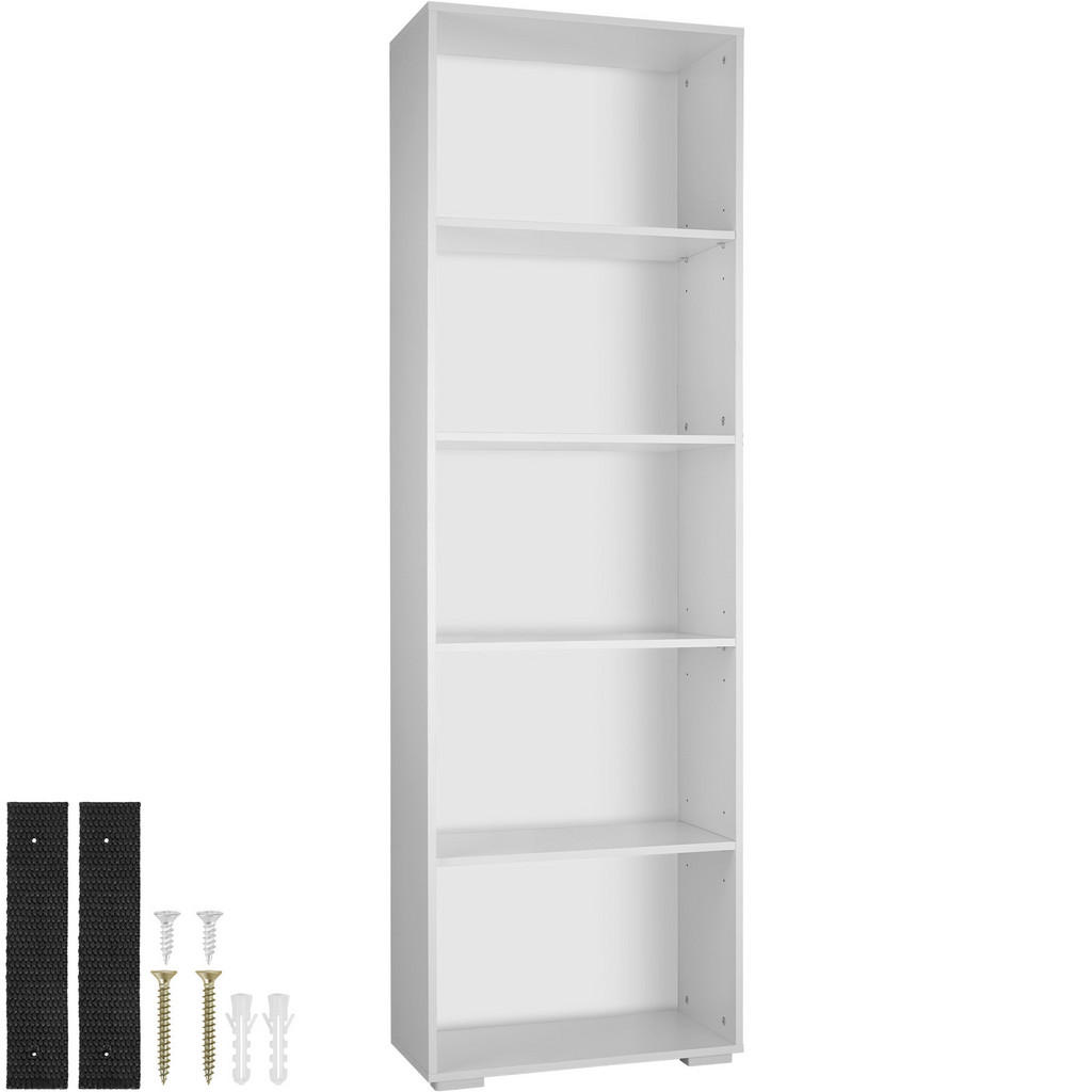 tectake BÜCHERREGAL Weiß tectake BÜCHERREGAL Weiß