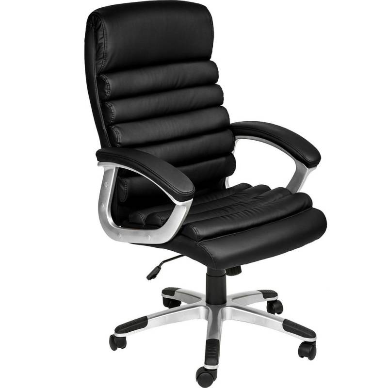 tectake BÜROSTUHL Schwarz