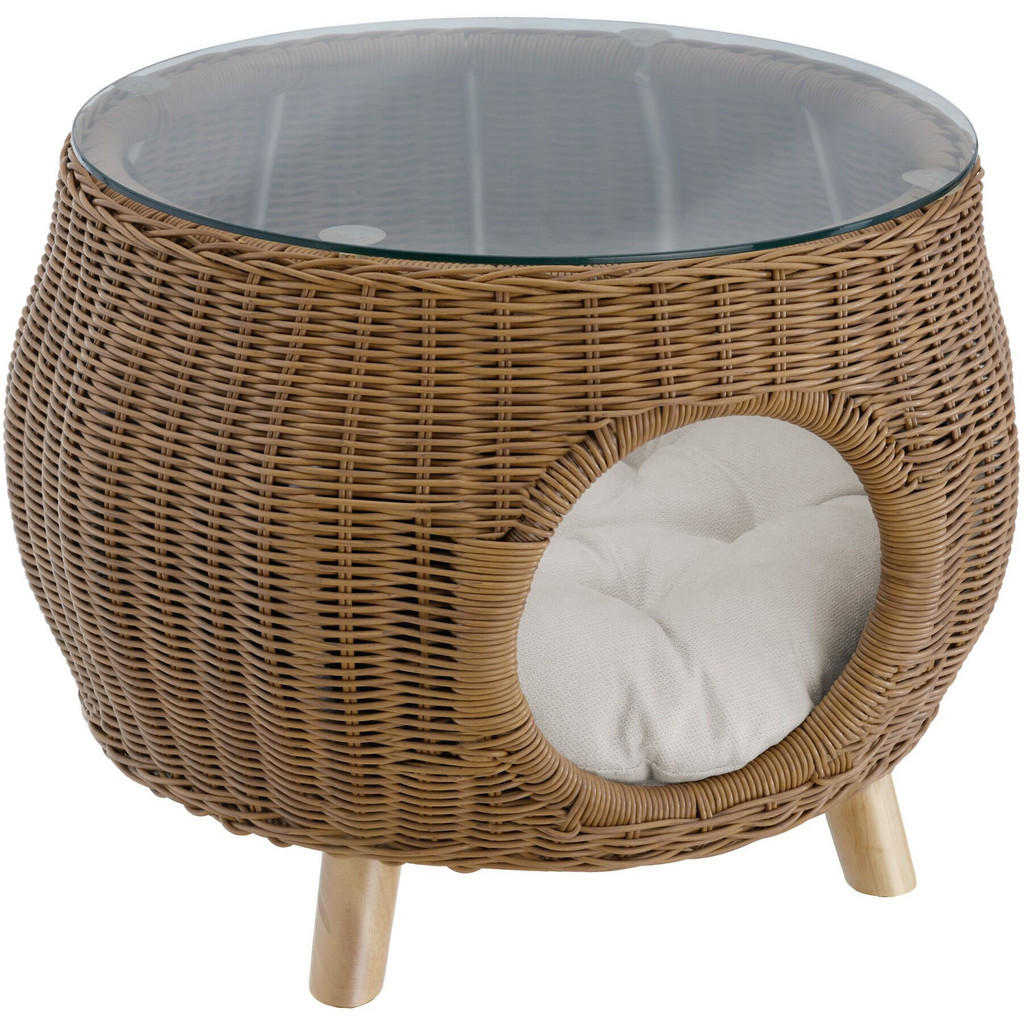 tectake COUCHTISCH Natur