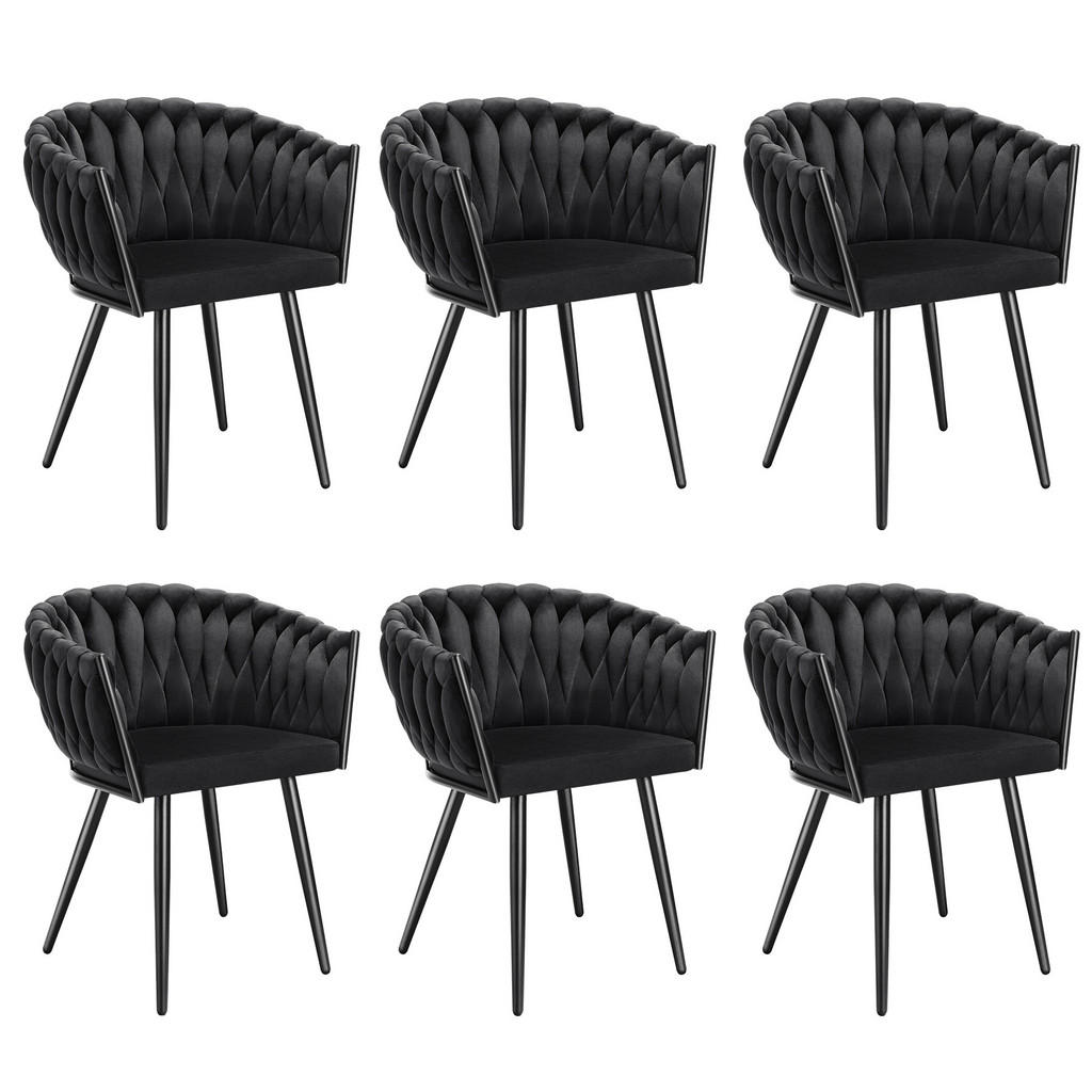 tectake ESSZIMMERSTUHL Schwarz tectake ESSZIMMERSTUHL Schwarz