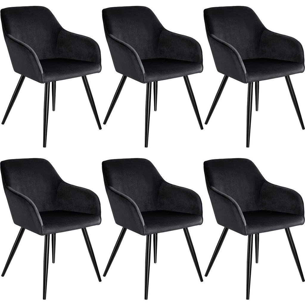 tectake ESSZIMMERSTUHL Schwarz tectake ESSZIMMERSTUHL Schwarz
