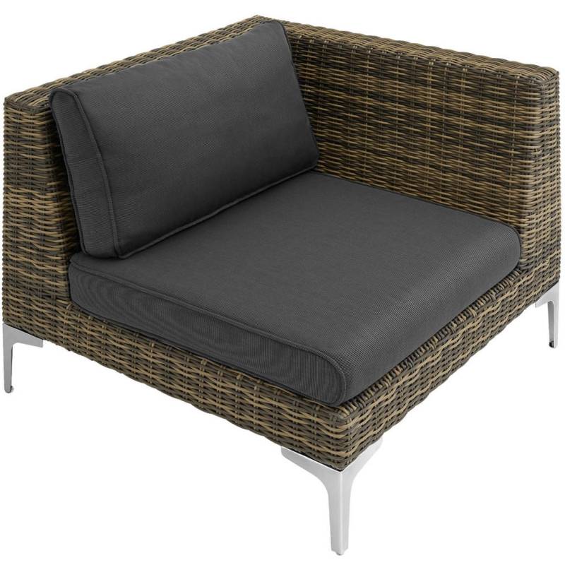 tectake GARTEN-LOUNGE-SET Anthrazit