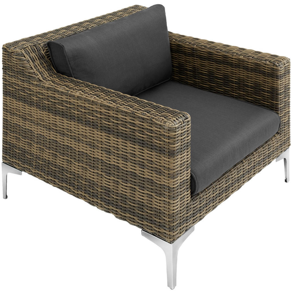 tectake GARTEN-LOUNGE-SET Anthrazit tectake GARTEN-LOUNGE-SET Anthrazit