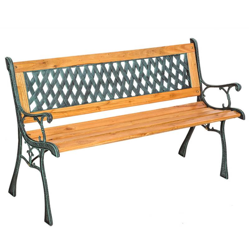 tectake GARTENBANK Braun