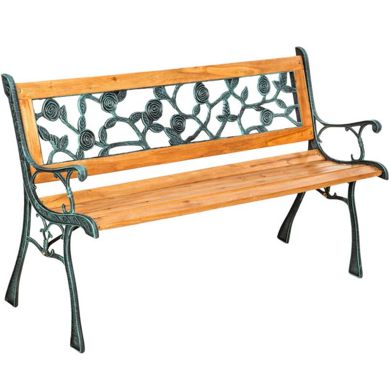 tectake GARTENBANK Braun