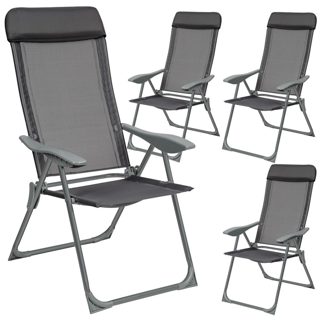tectake GARTENSTUHL Anthrazit tectake GARTENSTUHL Anthrazit