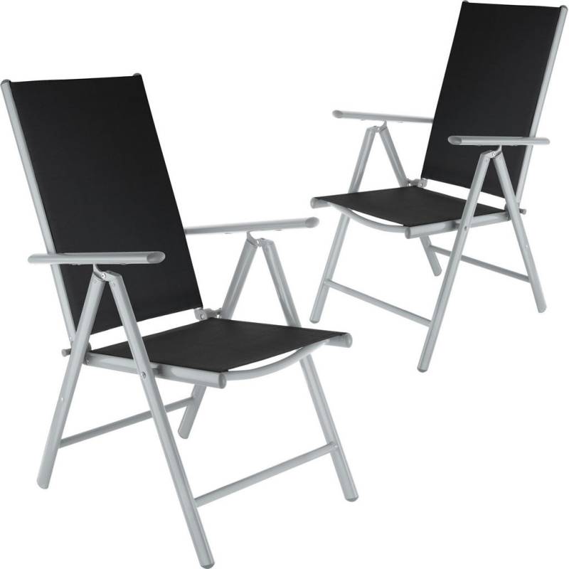 tectake GARTENSTUHL Silber