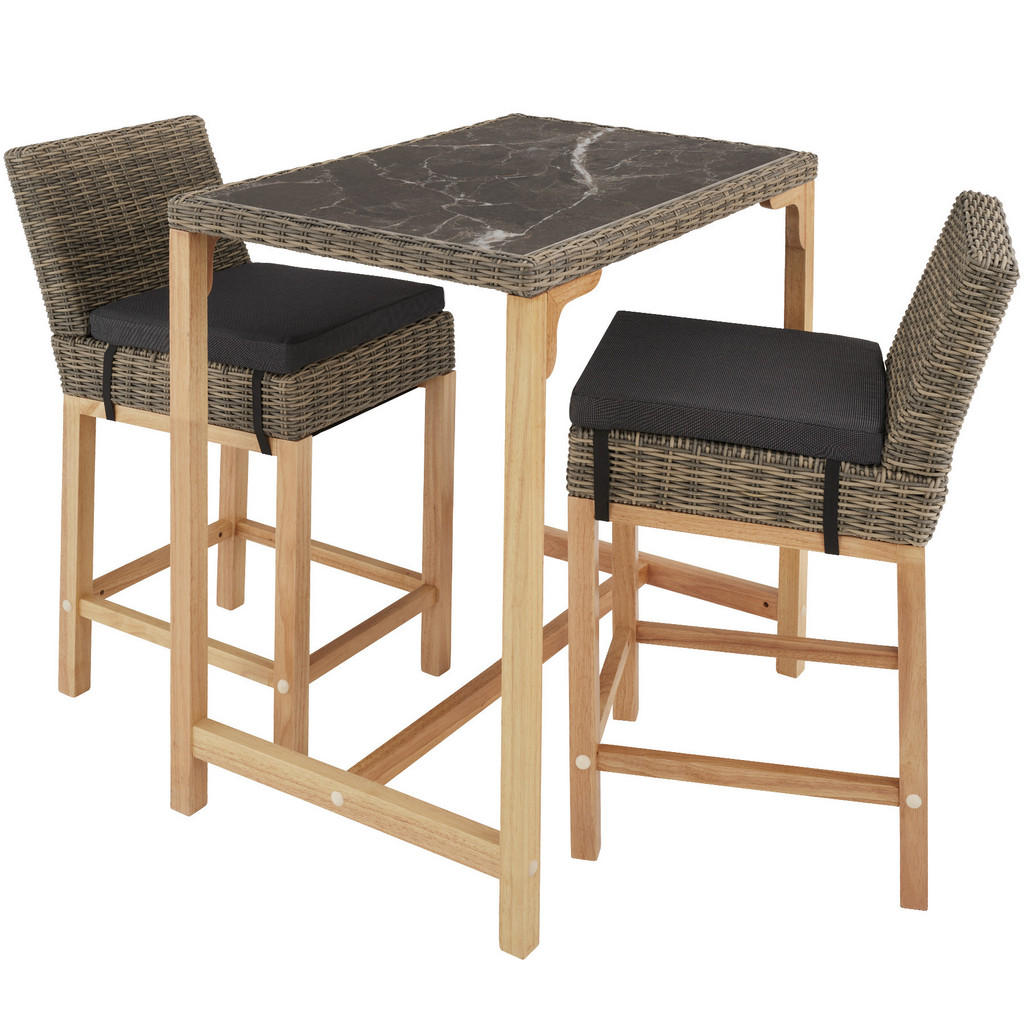 tectake GARTENTISCH Natur tectake GARTENTISCH Natur