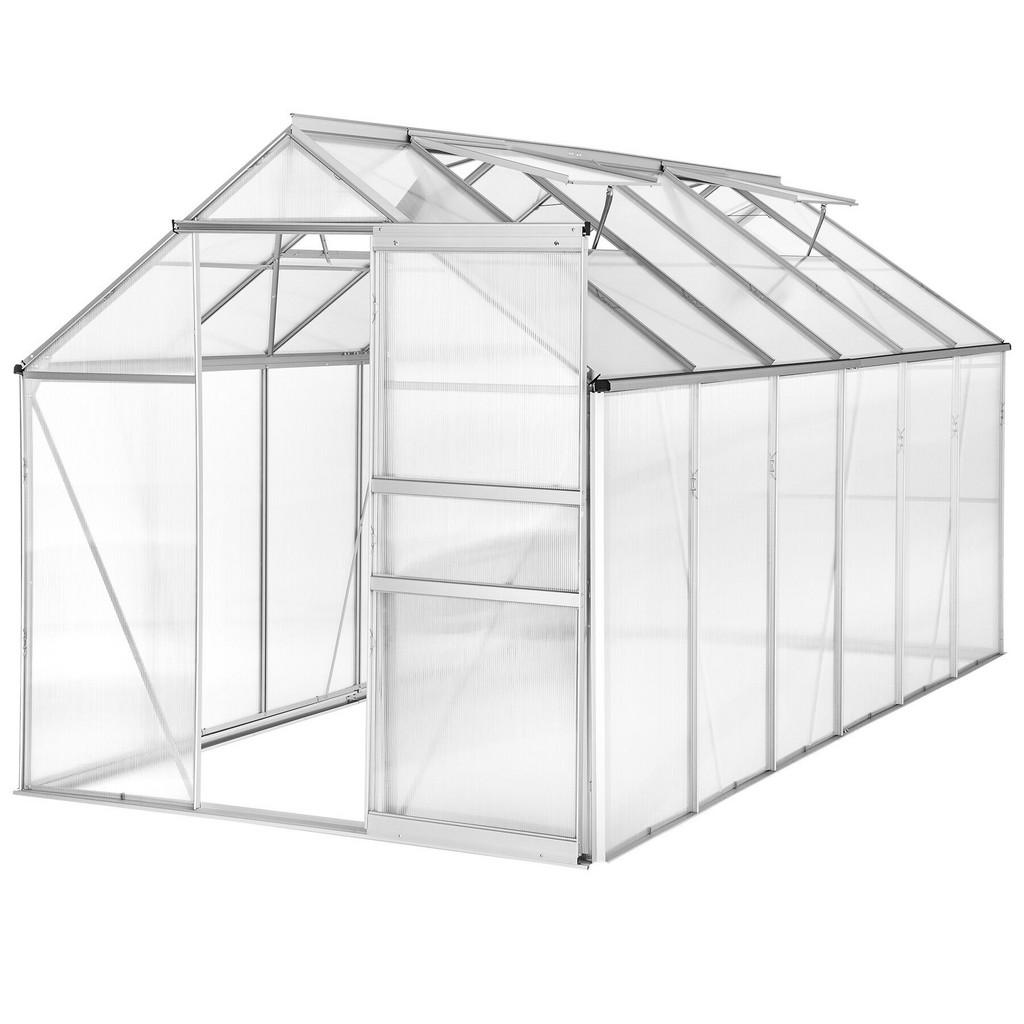 tectake GEWÄCHSHAUS, Transparent tectake GEWÄCHSHAUS, Transparent