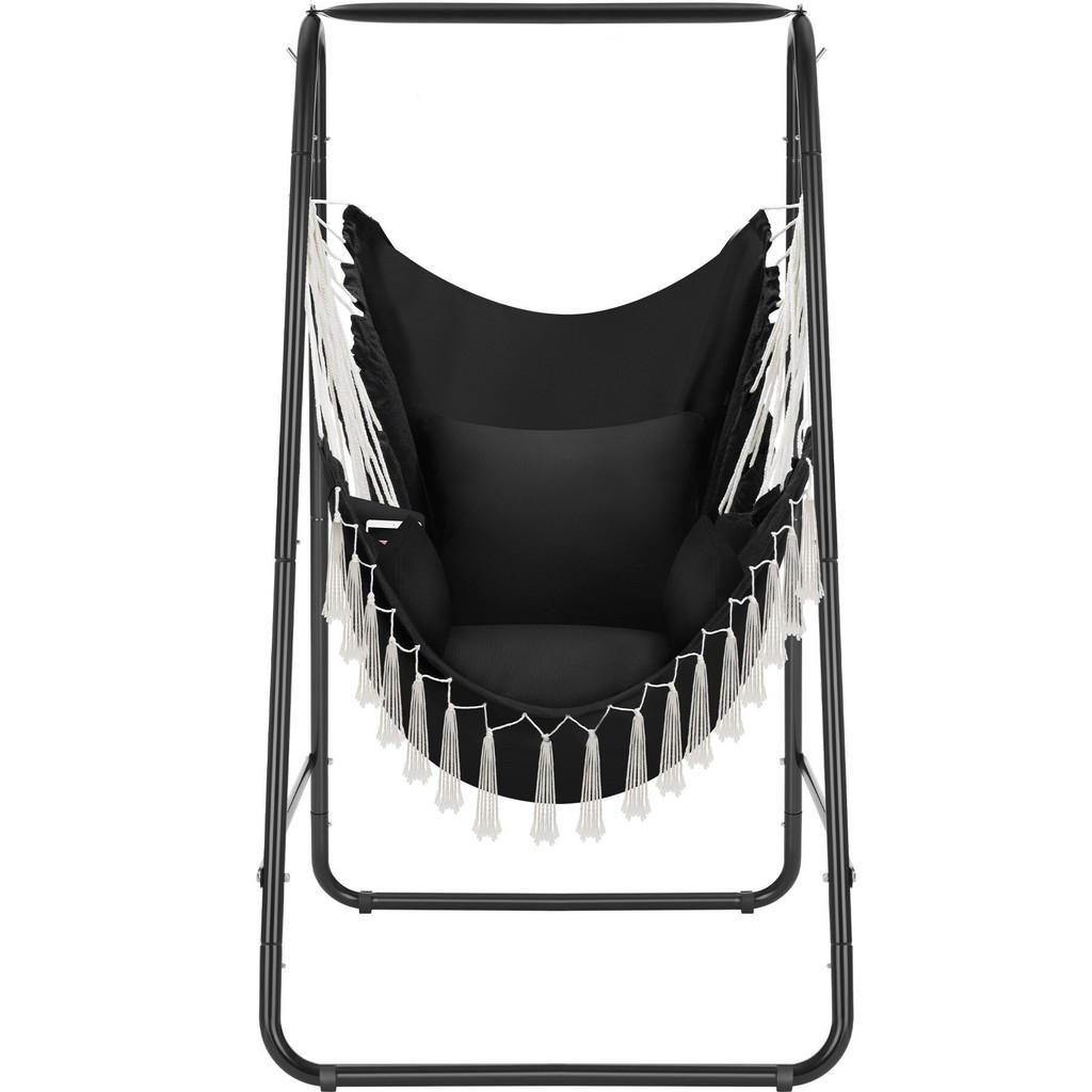 tectake HÄNGESESSEL Schwarz tectake HÄNGESESSEL Schwarz