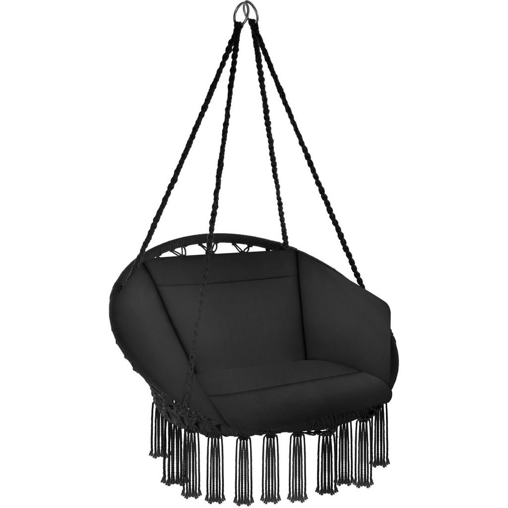 tectake HÄNGESESSEL Schwarz tectake HÄNGESESSEL Schwarz