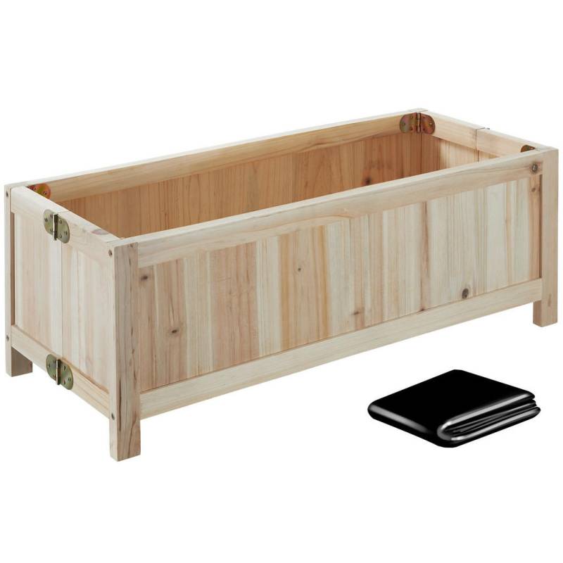 tectake HOCHBEET Braun
