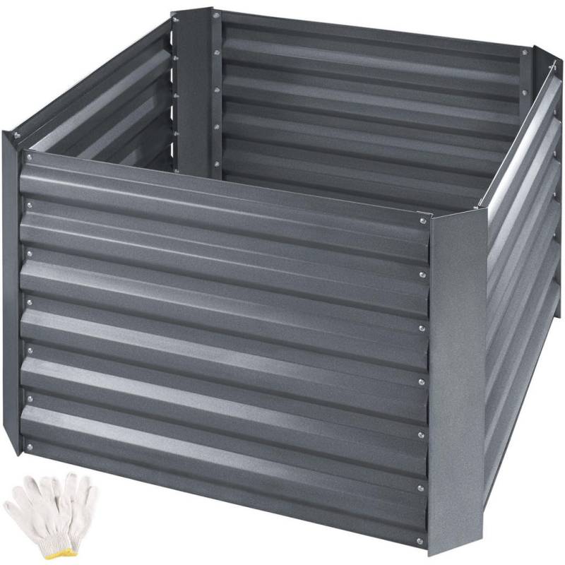 tectake HOCHBEET Grau