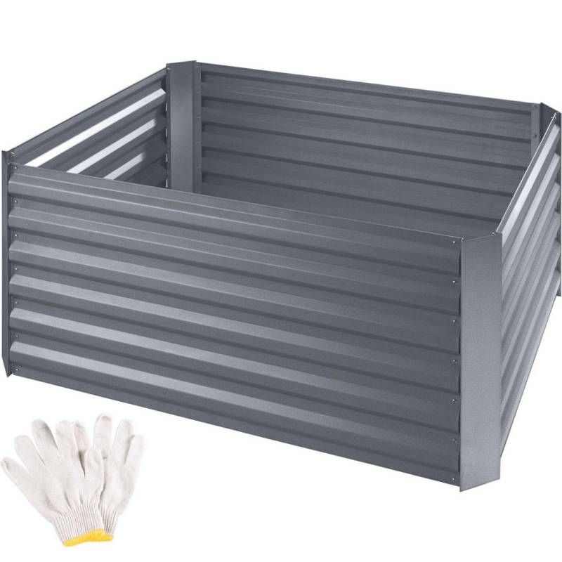 tectake HOCHBEET Silber