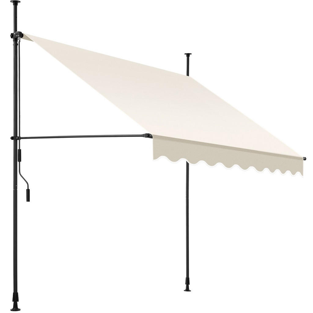tectake KLEMMMARKISE Beige tectake KLEMMMARKISE Beige