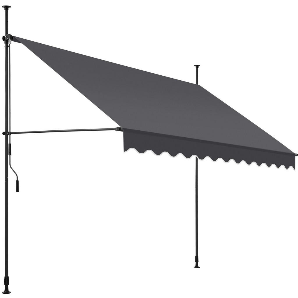 tectake KLEMMMARKISE Schwarz, Grau tectake KLEMMMARKISE Schwarz, Grau