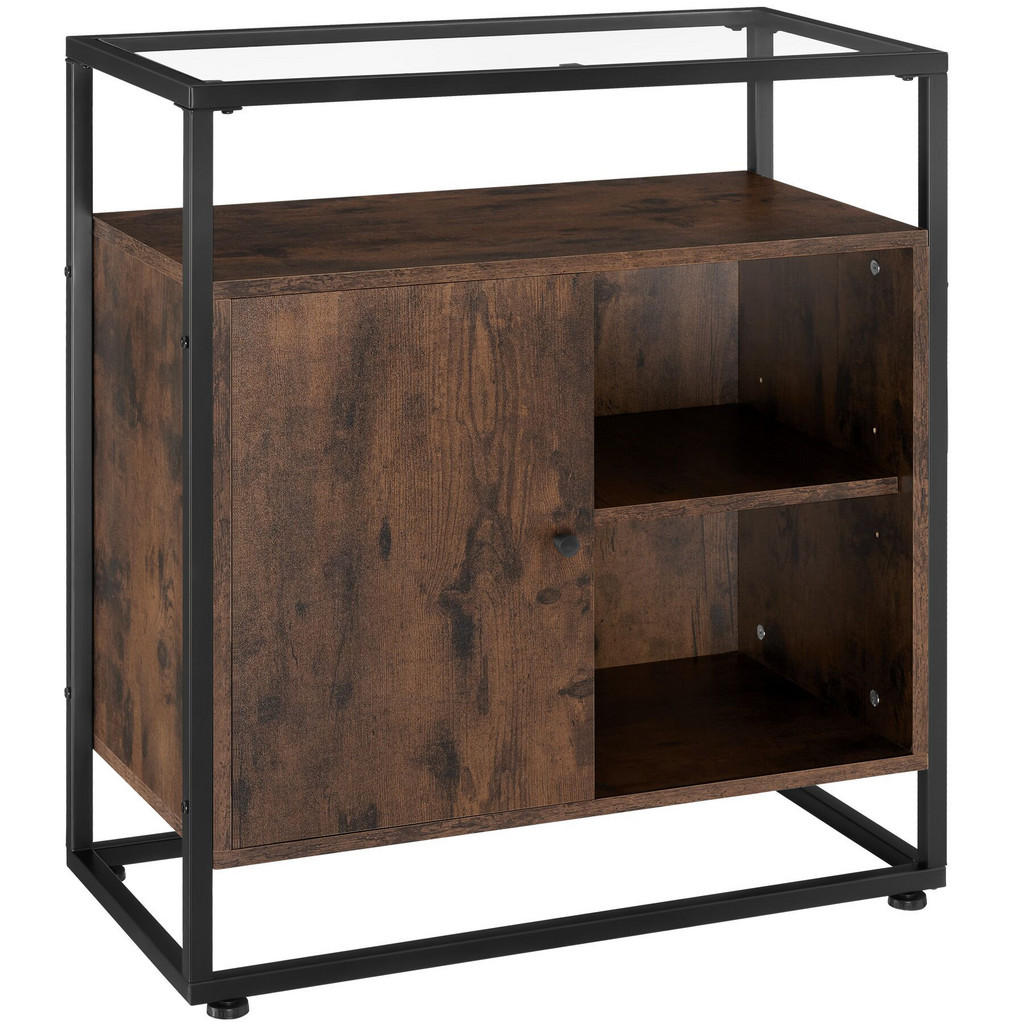 tectake Kommode, Rost, Holzwerkstoff, Beton Optik, Quadratisch, 38x80.5x70 cm, Wohnzimmer, Wohnzimmertische, Konsolentische tectake Kommode, Rost, Holzwerkstoff, Beton Optik, Quadratisch, 38x80.5x70 cm, Wohnzimmer, Wohnzimmertische, Konsolentische von tectake