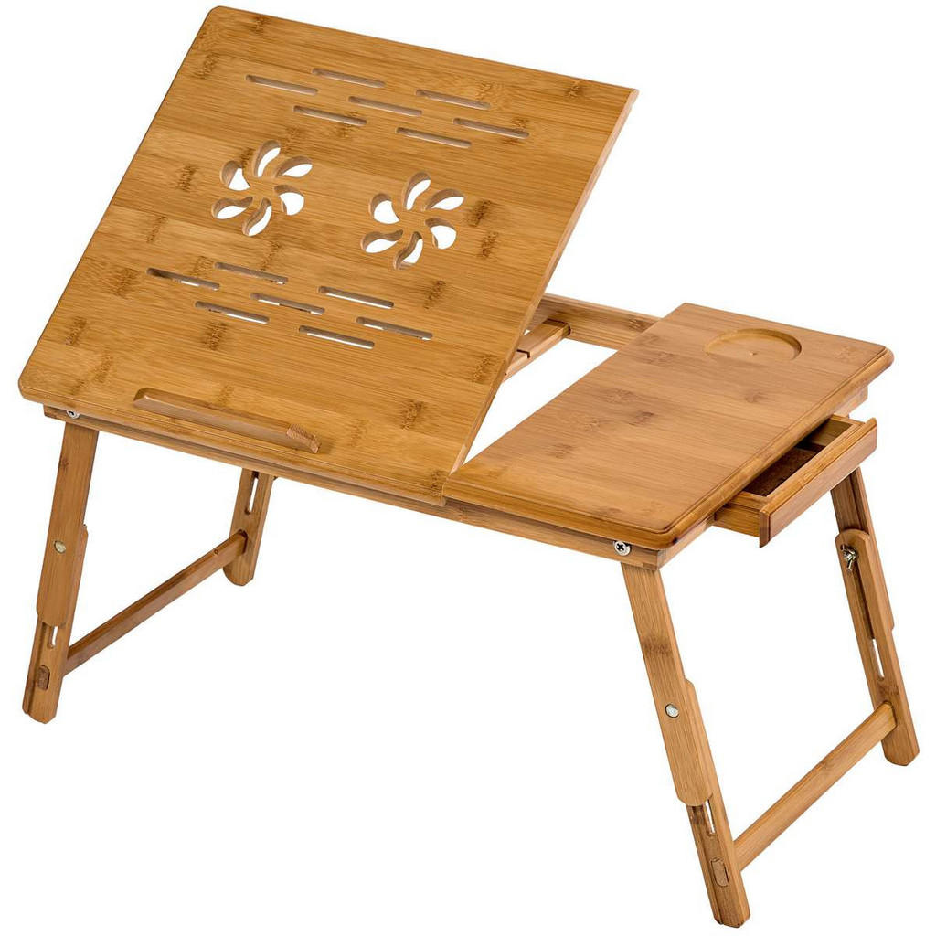 tectake LAPTOPTISCH Braun tectake LAPTOPTISCH Braun