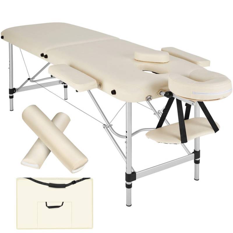 tectake MASSAGELIEGE Beige