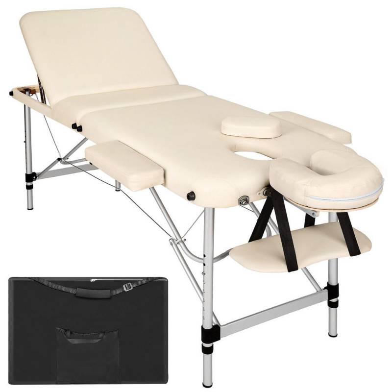 tectake MASSAGELIEGE Beige