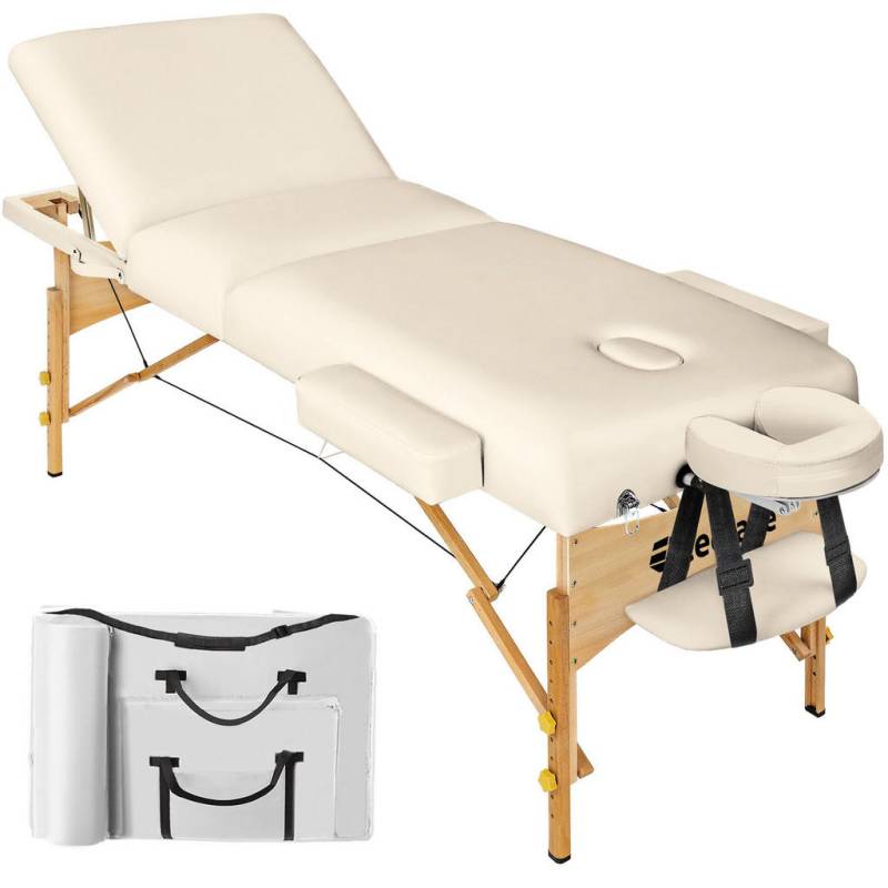 tectake MASSAGELIEGE Beige