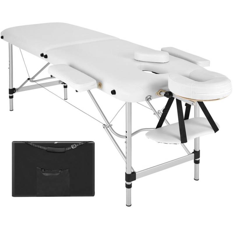 tectake MASSAGELIEGE Weiß