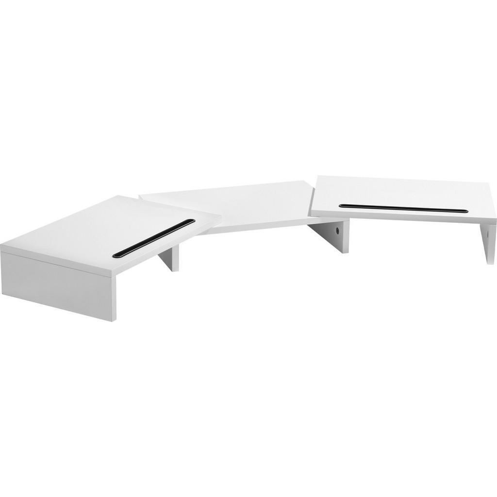 tectake Monitorständer, Weiß, Holzwerkstoff, 115x10.5x27 cm, tectake Monitorständer, Weiß, Holzwerkstoff, 115x10.5x27 cm, von tectake