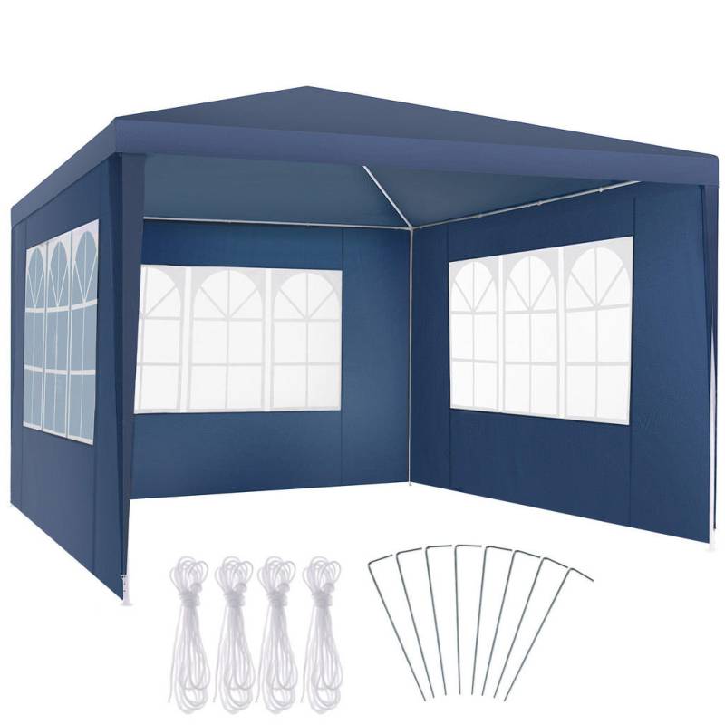 tectake PAVILLON Blau