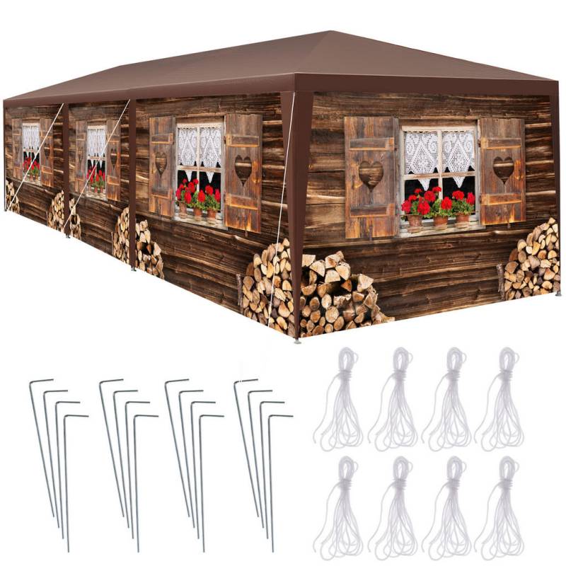 tectake PAVILLON Braun