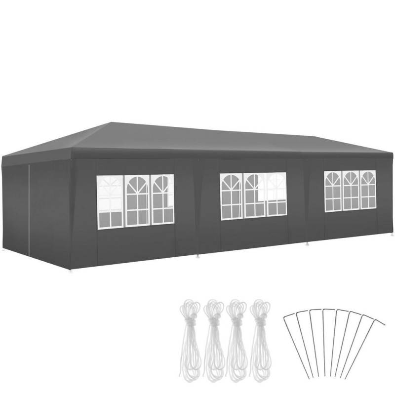 tectake PAVILLON Grau