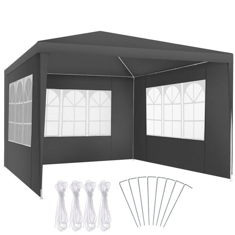 tectake PAVILLON Grau