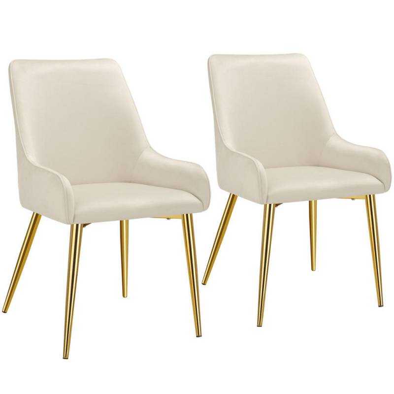 tectake POLSTERSTUHL Beige