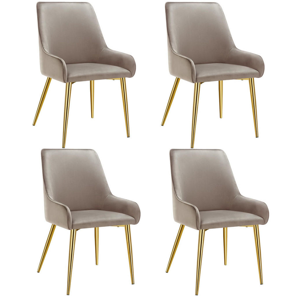 tectake POLSTERSTUHL Taupe tectake POLSTERSTUHL Taupe