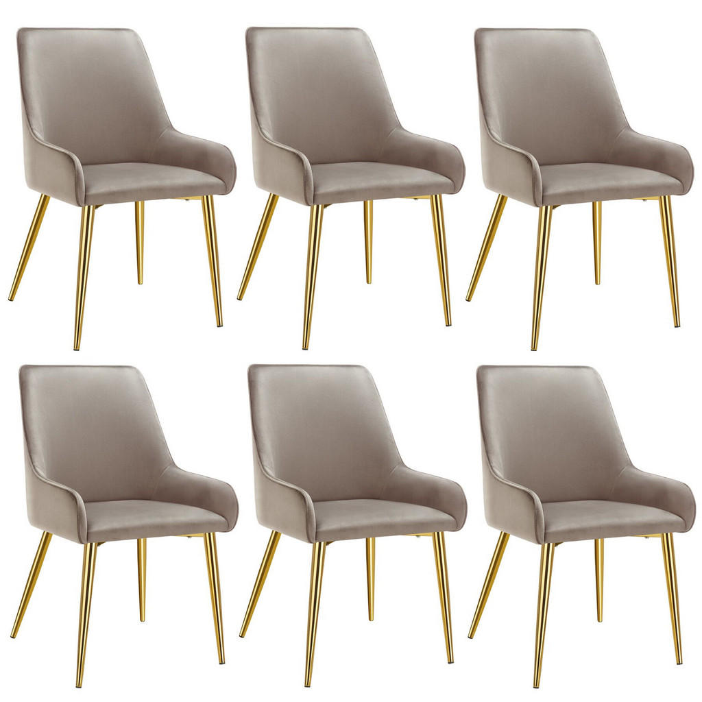 tectake POLSTERSTUHL Taupe tectake POLSTERSTUHL Taupe