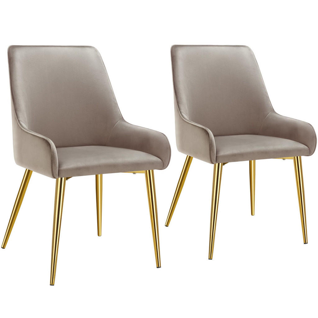 tectake POLSTERSTUHL Taupe tectake POLSTERSTUHL Taupe