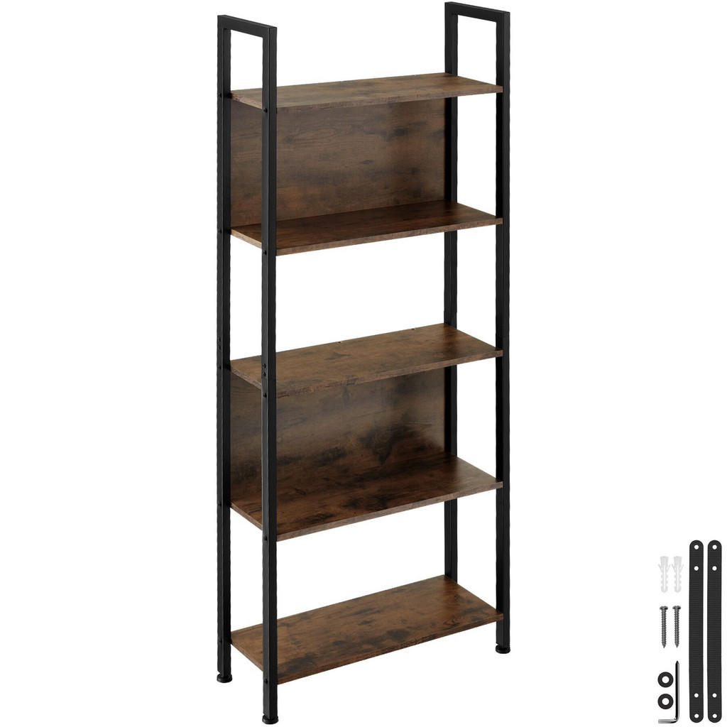 tectake Regal, Rost, Holzwerkstoff, Beton Optik, Rechteckig, 24x165.5x62 cm, Wohnzimmer, Regale, Bücherregale tectake Regal, Rost, Holzwerkstoff, Beton Optik, Rechteckig, 24x165.5x62 cm, Wohnzimmer, Regale, Bücherregale von tectake
